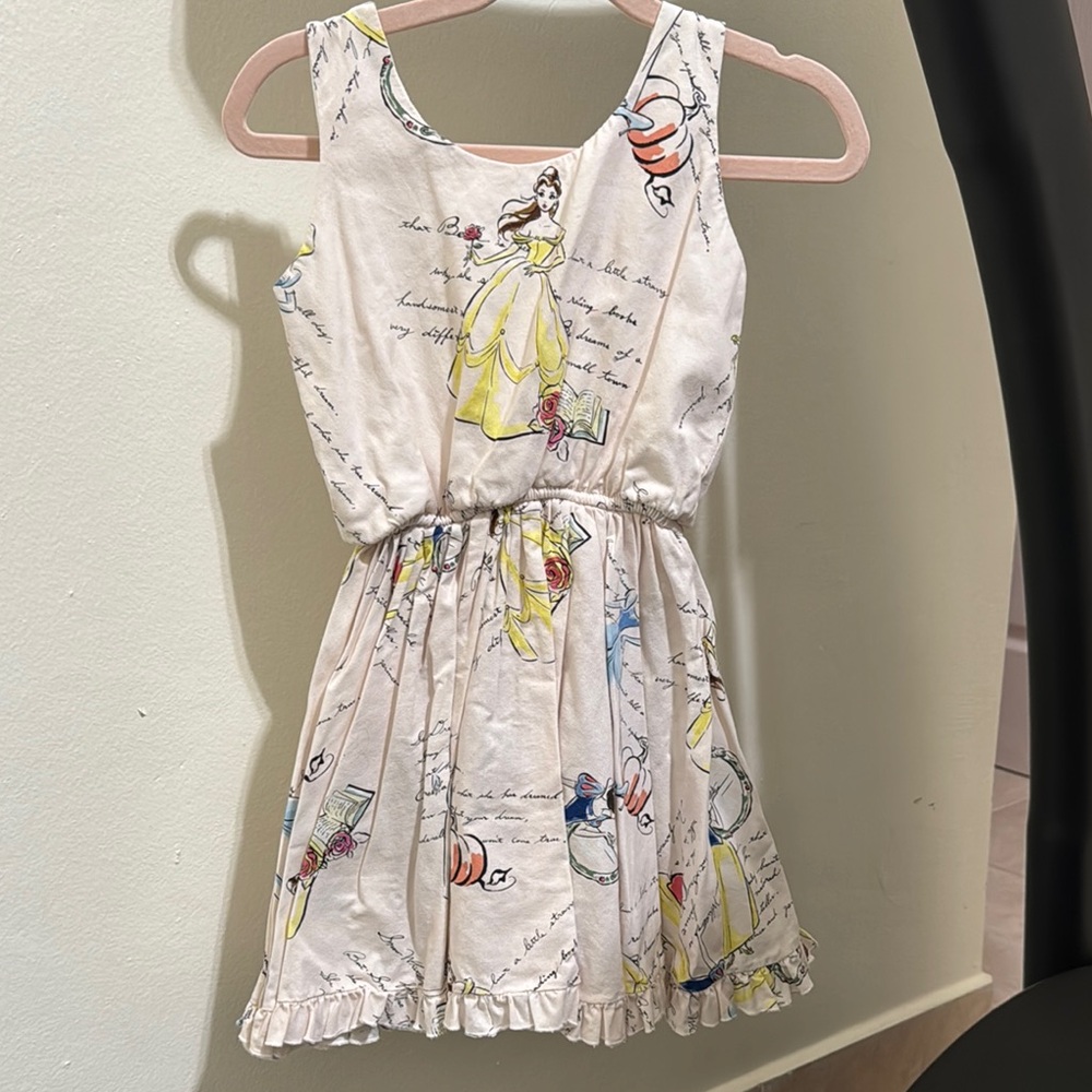 Disney Belle Dress with Yellow and Blue Accents